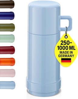 ROTPUNKT Isolierflasche Thermoflasche, auslaufsicher, Glaseinsatz, BPA-Frei- hochwertig, Hochwertiger Glaseinsatz (Geschmacksneutral)
