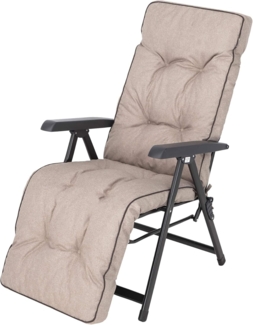 Bjird Liegenauflage Auflage für Liegestuhl 160x50x8, extra dicke Polsterauflage für klappbare Gartenliege/Sonnenliege