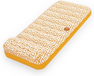 Luftmatratze mit Samtoberfläche 169 x 77,5 x 30,5 cm