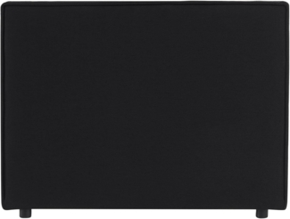 IDIMEX Kopfteil ANISA, Bettkopfteil 90 cm, gepolstertes Headboard mit Stoffbezug und schwarz