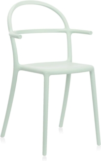Kartell Generic C Armlehnstuhl, Plastik, Grün, 52 x 83.5 x 51 cm