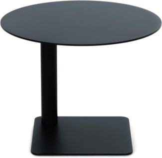 Spinder SUNNY 30 Beistelltisch, moderner Stahl, Schwarz, 40x30x40 cm