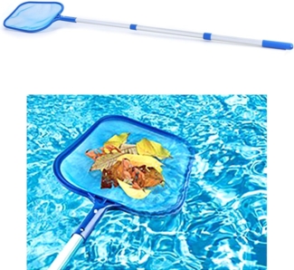 Telekop Poolkescher Laubkescher Aluminium für Swimmingpool Whirlpool
