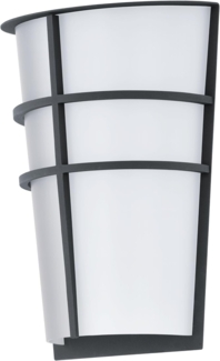 Eglo 94138 94138 LED Außenleuchten BREGANZO 18x25 cm in anthrazit 2X2,5W