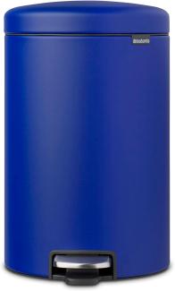 Brabantia 'NewIcon' Treteimer, Mineral Powerful Blue, 20 Liter