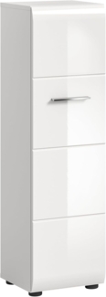 xonox. home Stauraumschrank Ice weiß Nachbildung Melamin beschichtet modern 30 x 106 x 30 cm