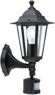 Eglo 22469 Aussenleuchte LATERNA 4 schwarz, E27 max. 1X40W L:16,5cm H:42,5cm