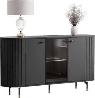 Lookway Kommode ELODIE 150 3D mit LED-Beleuchtung (1x Kommode), Breite: 150 cm