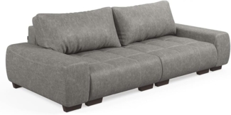 Vitalispa Sofa L Form Grau 260 x 120 cm, Perry