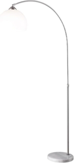 Elegante LED Stehleuchte mit Marmor Sockel