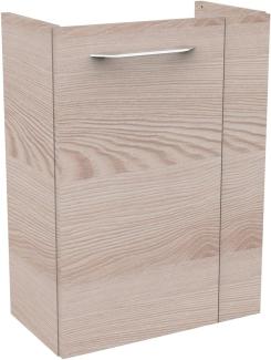 Fackelmann SBC B.CLEVER Waschbeckenunterschrank 45 cm, Braun hell, links