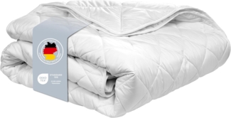 XDREAM Microfaserbettdecke Pure, Bettdecke - 4-Jahreszeiten, Ganzjahres, Winter & Sommer, Füllung: Hohlfaser-Polyesterfüllung, Bezug: Polyester, allergikerfreundlich, atmungsaktiv, temperaturausgleichend, 100x135 cm