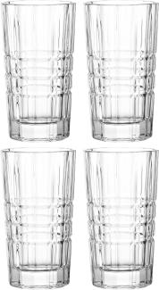 LEONARDO Longdrinkglas SPIRITII, Glas, 260 ml, 4-teilig