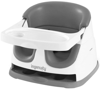 Ingenuity Baby Base 2-in-1 Sitzerhöhung Schiefergrau