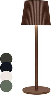 Coen Bakker Deco BV LED Tischleuchte Touch Tischlampe dimmbar mit Akku, In-/Outdoor, Touch-Funktion, LED fest verbaut, Warmweiß, Kaltweiß, Tageslichtweiß