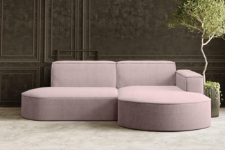 Kaiser Möbel Ecksofa Designer MODENA STUDIO L stoff Cord, Verita,Boucle, Ecksofa, Cord Sofa, L-Form, Links/Rechts wählbar