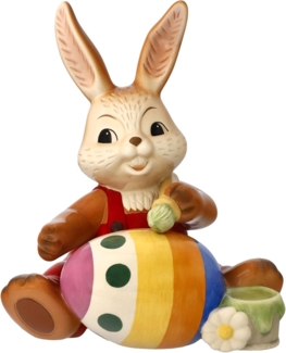 Goebel Figur Hase - Meistermaler, Osterhasen, Osterdeko, Ostern, Steingut, 23 cm, 66844881
