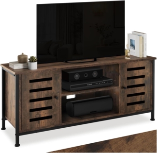 tectake Lowboard TV-Board (TV-Board, Montagematerial, Montageanleitung), Industrial Style