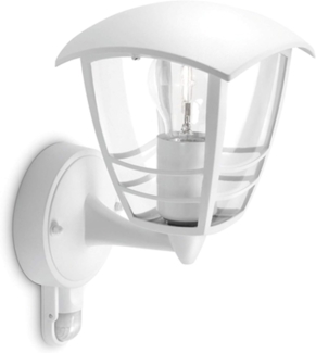 Philips Creek wall lantern white 1x60W 230V
