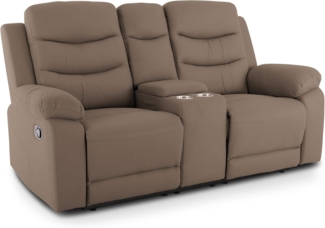 Raburg 2-Sitzer Kinosessel, 2er-Fernsehsessel, mechanisch, Pixx, mit Relaxfunktion, für 2 Personen, Belastbarkeit je Sitzplatz 130 kg