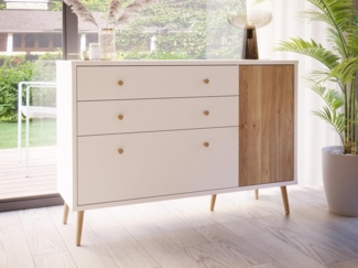 FORTE Sideboard Harllson EasyKlix by Forte, fast ganz ohne Werkzeug!, Aufbau schnell und genial!