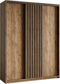 Masseno Schwebetürenschrank VONTE Kleiderschrank mit Schubladen Schrank Schlafzimmerschrank