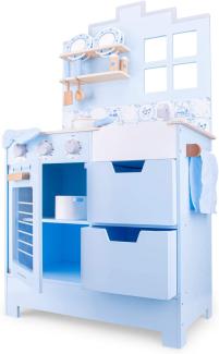 New Classic Toys Kinderküche - Delfter blau