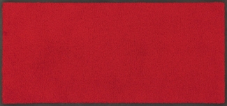 wash+dry by Kleen-Tex Fußmatte Fußabtreter klein 35 x 75 cm Scarlet rot, Läufer Mini, Höhe: 350 mm