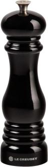Le Creuset Pfeffermühle Schwarz Glänzend - Schwarz