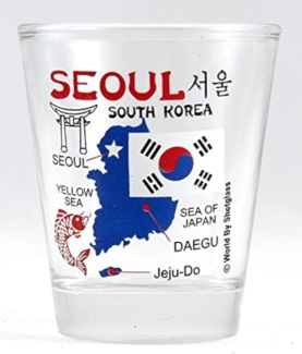 Seoul South Korea Shot Glass by World By Shotglass