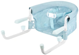 Badabulle Tischsitz - klappbarer Hochstuhl/ Babysitz für unterwegs, 3-Punkt-Gurt, bis zu 15kg