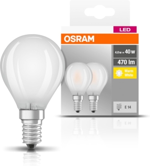 OSRAM BASE CLAS P 40 FR 4 W/2700 K E14