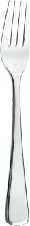 Rockingham Forge Designer Collection Jubilee Sortiment 12er Set Dessertgabel aus hochwertigem 18-10 Edelstahl, geschmiedeter Stahl, 3. 9mm, Hochglanzpolitur