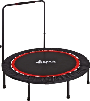 Trampolin mit Griff Trampolin Fitness Freizeit Turnen Sport Ø 122 cm bis 120 kg