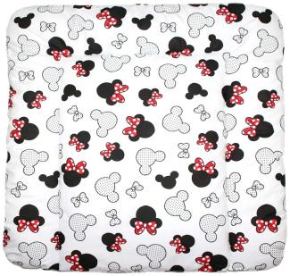 Baby Auflage Wickelauflage -Minnie - 70x50 cm 70x70 cm 70x85 cm Wickeltischauflage (70 x 70 cm)