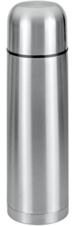 Metaltex Isolierflasche, Isolierkanne Cosmos 0,75 Liter aus Edelstahl in silber