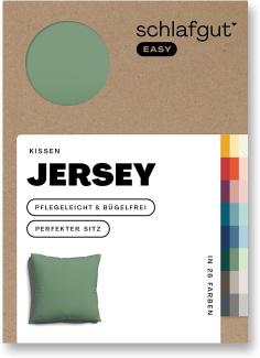 Schlafgut Kissenbezug EASY Jersey, (1 Stück), Kissenhülle mit Reißverschluss, weich und saugfähig, Kissenbezug