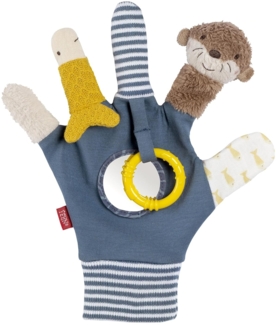 Fehn Otter Theo Spielhandschuh Otter Blau 28 cm