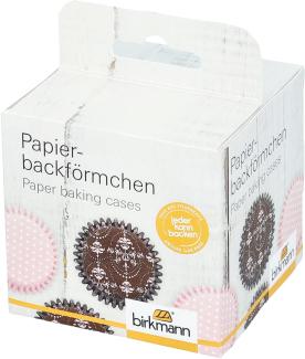 Birkmann Papierbackförmchen, 100 Stück, Backförmchen, Muffinbackform, Muffinform, La Belle Rose, Ø 7 cm, 444744