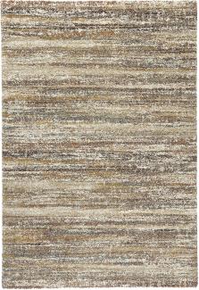 Hochflor Teppich Granite Braun meliert - 133x195x2,5cm