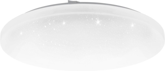 Eglo 98236 LED Deckenleuchte FRANIA-A mit Kristallen weiß Ø40cm H:5,5cm 2700K-6500K