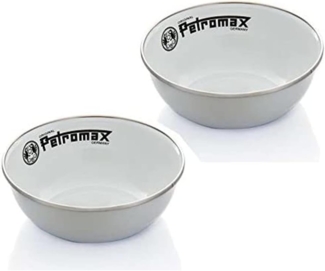 Petromax Schale Emaille 2er Set 600 ml weiss