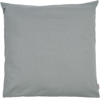 Kissenbezug ca. 40x40 cm Jersey silber-grau beties "BasicSoft"