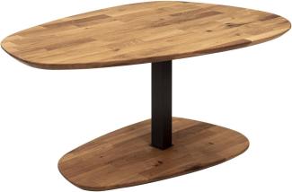 Couchtisch Cecilla 95x65x48 höhenverstellbar Anthrazit/Wildeiche 16219