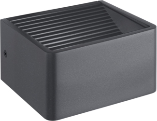 Eglo 98269 LED Outdoor Wandleuchte DONINNI 1 Downlight anthrazit weiß L:13,5cm B:12cm H:7,5cm IP44