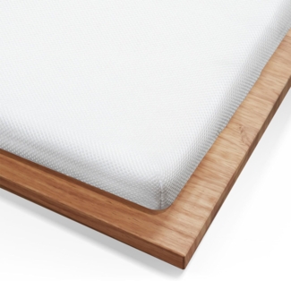 Third of Life, Topper Matratzentopper AERO ActiveClima - atmungsaktive Komfortauflage, 5 cm hoch, 100% hochwertiger Memory Schaum, Atmungsaktiv, feuchtigkeitsregulierend, stützend, hygienisch