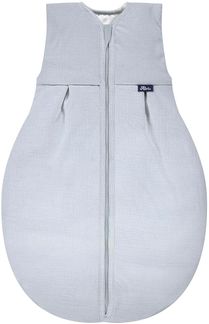 Alvi 4-Season Mull-Schlafsack 4-Jahreszeiten Schlafsack Babyschlafsack Kinderschlafsack ohne Ärmel (110 cm, Sky Way)