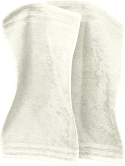 Erwin Müller Gästehandtuch Gästetuch "Heidelberg" 2er-Pack, Frottier, Walk-Frottier Uni