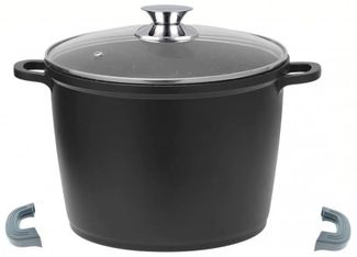 Kochtopf Topf Kasserolle Glasdeckel Aluguss Induktion Ø28cm Cheffinger CF-DP28
