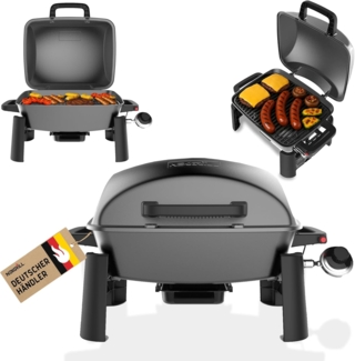 Nexgrill BBQ Tisch-Gasgrill "Nexgrill Fortress", dunkelgrau,1 Brenner